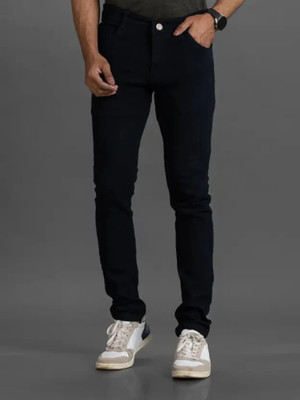 SE GENZ TRENDS Boyfriend Men Black Jeans