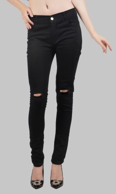 METRONAUT Tapered Fit Women Black Jeans