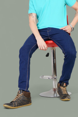 Lzard Regular Men Green Jeans