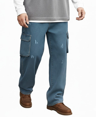 ATHRZ Loose Fit Men Blue Jeans