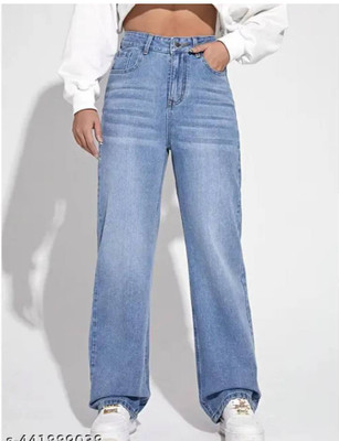 EVERGREEN ENTERPRISE Flared Women Light Blue Jeans