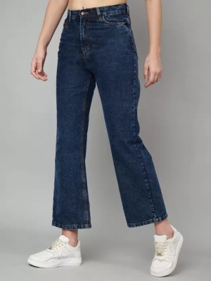 Jeancherry Loose Fit Women Dark Blue Jeans