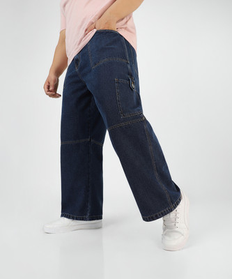 Urbano Plus Loose Fit Men Blue Jeans