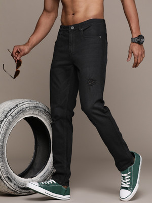 Roadster Slim Men Black Jeans