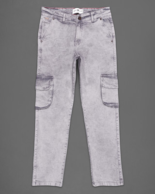 french crown Regular Men Grey Jeans