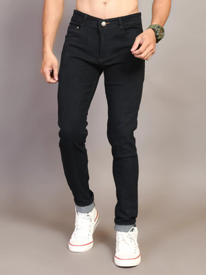 Lzard Slim Men Black Jeans