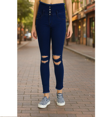 1DAYSTREET Skinny Women Dark Blue Jeans