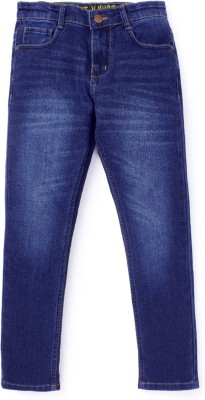 Knit N Knot Slim Boys Dark Blue Jeans