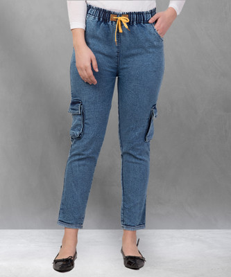 Ira Collections Boot-Leg Women Blue, Black Jeans