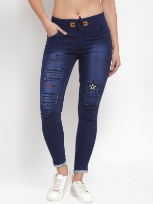 A-Okay Slim Girls Dark Blue Jeans