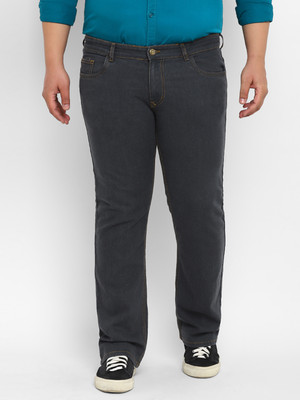 Urbano Plus Boot-Leg Men Grey Jeans