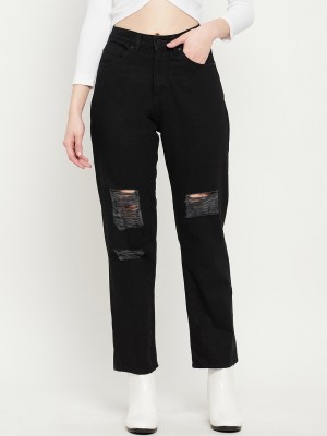 MADAME Regular Women Black Jeans