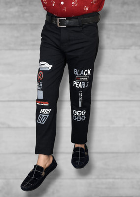 Fandom Collection Regular Boys Black Jeans