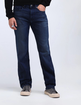 FLYING MACHINE Straight Fit Men Blue Jeans