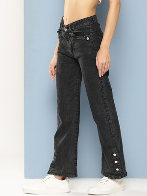 Roadster Regular Women Black Jeans