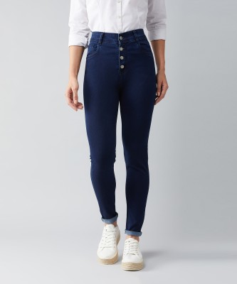 Miss Chase Skinny Women Blue Jeans