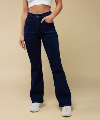 DOLCE CRUDO Relaxed Fit Women Dark Blue Jeans