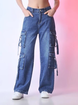 VBEAUTI Regular Women Dark Blue Jeans