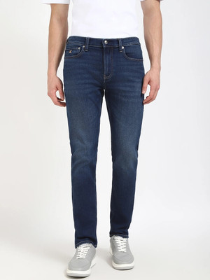 Calvin Klein Jeans Slim Men Blue Jeans