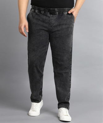 Urbano Plus Regular Men Black Jeans