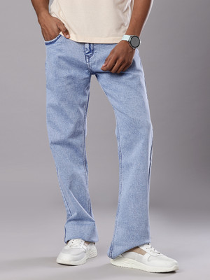 V-MART Boot-Leg Men Light Blue Jeans