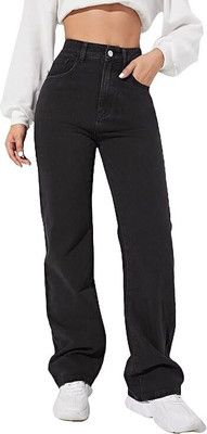 PINKLIT Regular Women Black Jeans