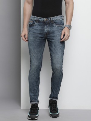 The Indian Garage Co. Slim Men Dark Grey Jeans