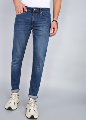 FLYING MACHINE Super Skinny Men Blue Jeans