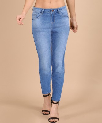 NUMERO UNO Sustainable Denim Skinny Women Blue Jeans