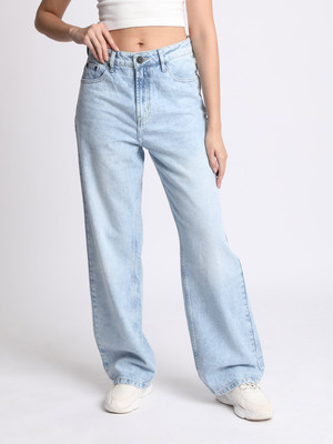 Roadster Straight Fit Women Blue Jeans