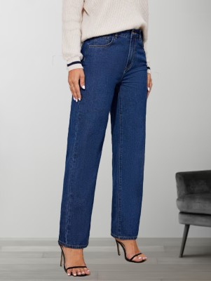 GOLD-D.A FASHION Relaxed Fit Women Dark Blue Jeans
