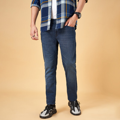 SF Jeans by Pantaloons Slim Men Dark Blue Jeans