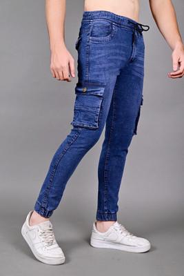 METRONAUT Jogger Fit Men Dark Blue Jeans