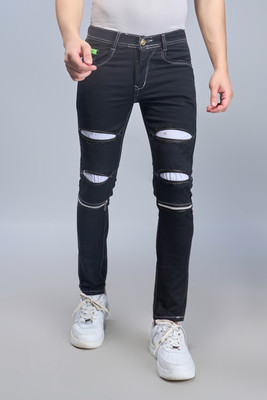 tracknjeans Slim Men Black Jeans