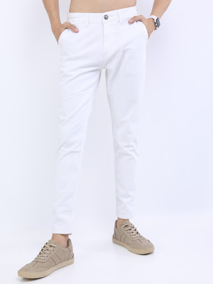 HIGHLANDER Slim Men White Jeans