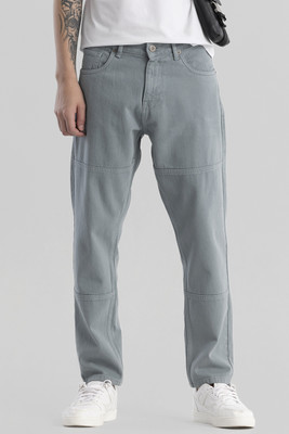 Snitch Boyfriend Men Grey Jeans