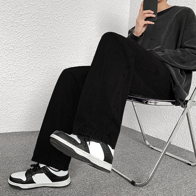 DENIMINSTA Relaxed Fit Men Black Jeans