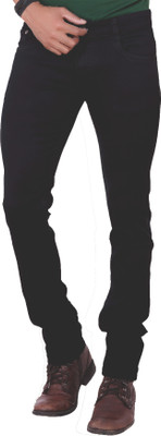 AWACK Regular Men Black Jeans