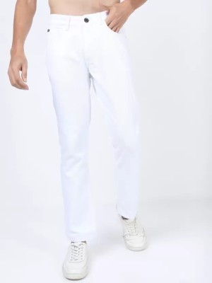 Misony Slim Men White Jeans