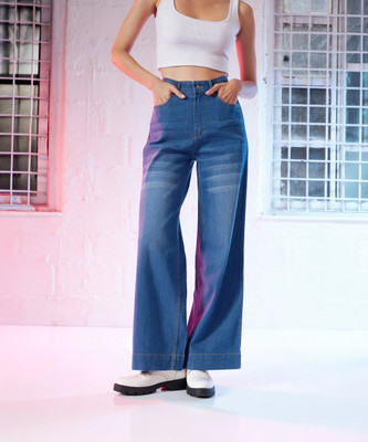SASSAFRAS Regular Women Dark Blue Jeans