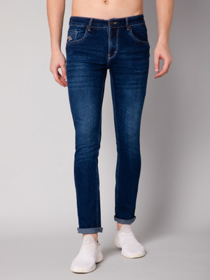 CANTABIL Regular Men Dark Blue Jeans