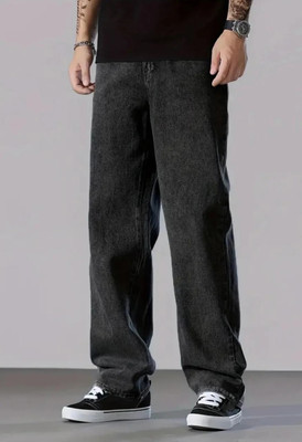 GARTEEN Straight Fit Men Dark Grey Jeans