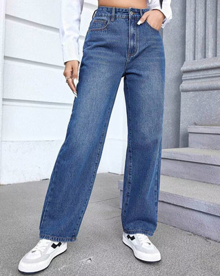 Mocktail Kocktail Relaxed Fit Women Blue Jeans