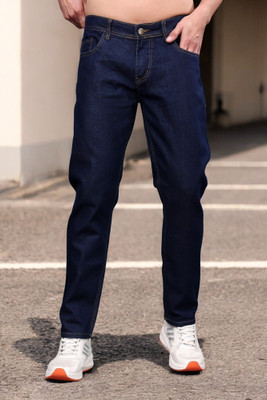 ZAYSH Regular Men Dark Blue Jeans