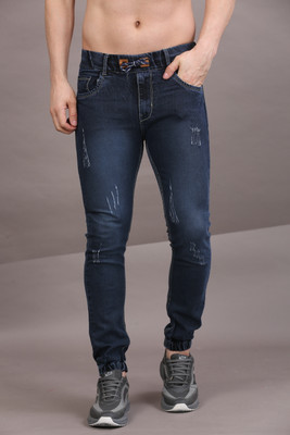 Creatywitty Regular Men Dark Blue Jeans
