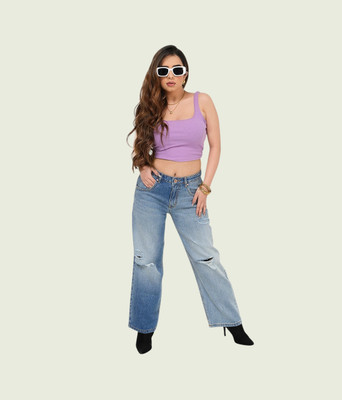 METRONAUT Straight Fit Women Light Blue Jeans