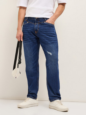 THE BEAR HOUSE Relaxed Fit Men Dark Blue Jeans