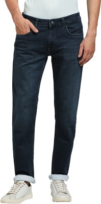 TURTLE Tapered Fit Men Dark Green Jeans