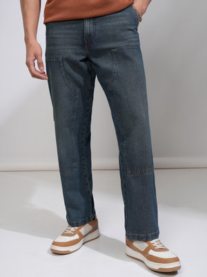 HIGHLANDER Straight Fit Men Dark Blue Jeans