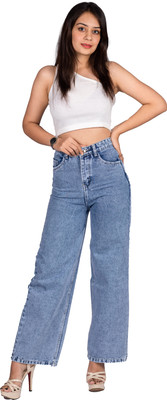 CKUSH Boyfriend Women Light Blue Jeans